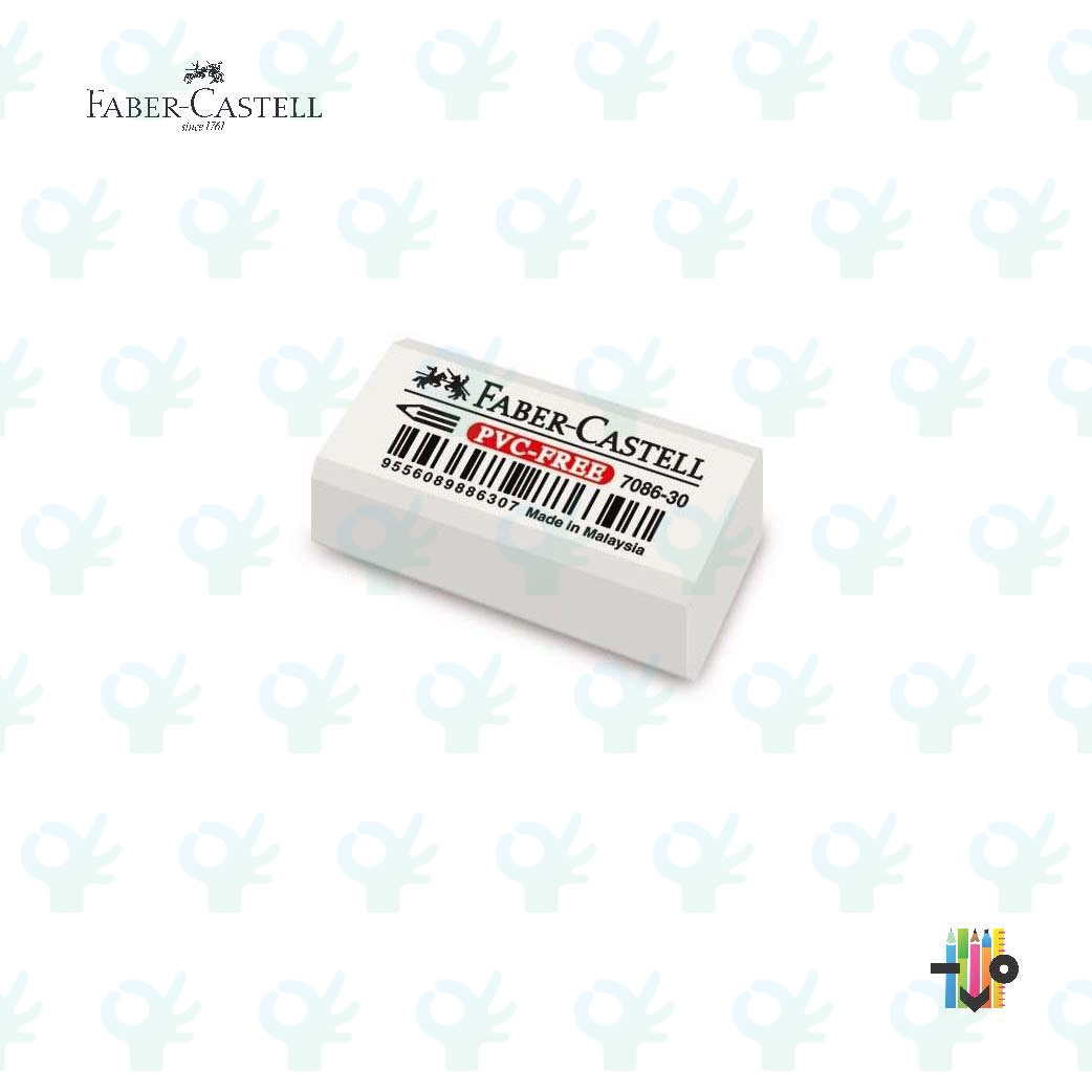 Ofiskita Faber Castell Dust Free Eraser Size 30 7086 30 (187086) (30/ Ofiskita Faber Castell Dust Free Eraser Size 30 7086 30 (187086) (30/